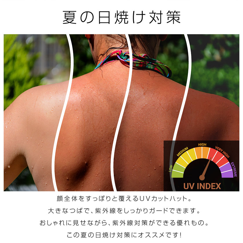 CPあり 帽子 レディース 冷感 大きいサイズ UVカット99％ 折りたたみ つば広 春夏 ...