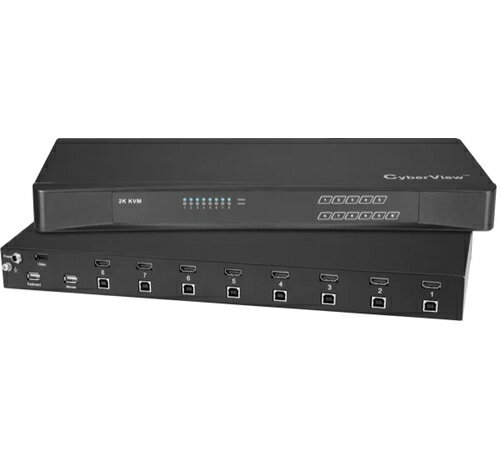 CV-801D：8ポートKVM切換器｜HDMI/DVI-D：WUXGA/1080p｜USB HID