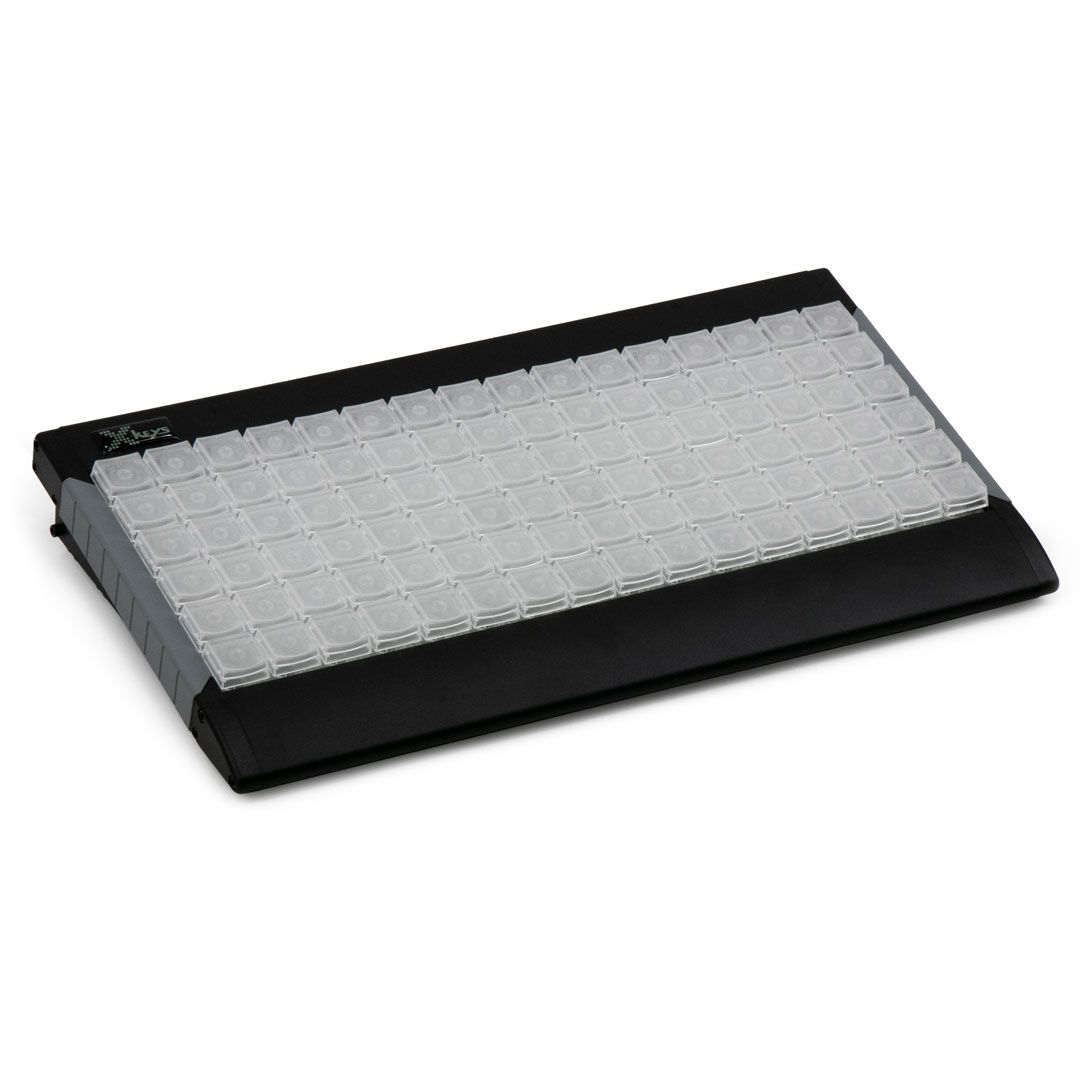 YSOLSHOP 楽天市場店のX-keys XBE-96 Keypad：96キー USB プログラマブル・キーボード｜アングル2