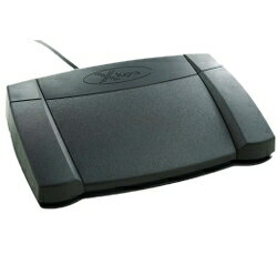 X-keys XK-3 Foot Pedal (Front Hinged)：3キー USB プログラマブル・フットペダル (フロントヒンジ)