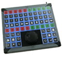 X-keys XK-68 Jog & ShuttleFWOVg 68L[ USB vO}uEL[{[h (obNCgLED /)