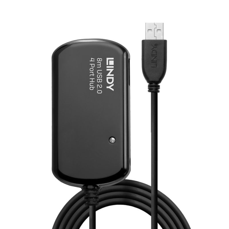 Rakuten - USB2.0 アクティブ延長ケーブル用 4ポートUSBハブ 8m