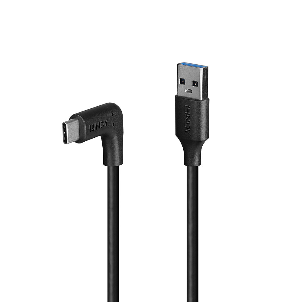 Rakuten - USB3.2 Gen2x1 Type-C/Type-A L字ケーブル 1.0m