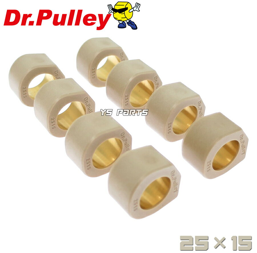 【送料無料】[正規品]Drプーリー/Dr Pulley/ドクタープーリー25×15角型 12.0g 8個 グランドマジェステ..