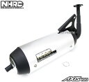 【送料無料】 復刻 NHRCサイレントスポーツマフラー グランドアクシス100(5FA1/5FA2/5FA3/SB01J/SB06J)BW 039 S100/BWS100/ビーウィズ100【マフラーガスケット付】