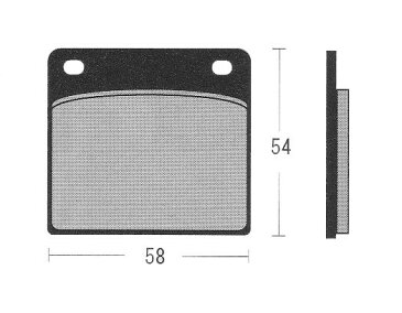 【高品質】新型ブレーキパッド GS1100E/GS1100ES/GS1100G/GS1100GK/GS1100GK2/GS1100GL/GS1100L/GS1100Sカタナ/GSX1100ES/GSX1100Sカタナ