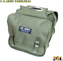 【送料無料】【大容量20L】US ARMYサイドバッグ/サドルバッグ スーパーカブ50/スーパーカブ90/スーパーカブ110/リトルカブ等に