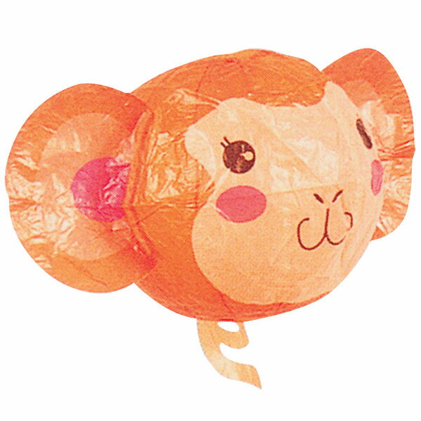 紙風船(12枚入り) さる1号(袋入)　紙風船　おもちゃ　風船　景品　駄菓子屋　懐かし玩具　販促　販売促..