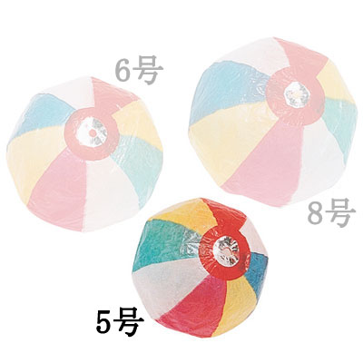 紙風船5号(10枚入り) 紙風船　おもちゃ　風船　景品　駄菓子屋　懐かし玩具　販促　レクリエーション　販売促進　お子様ランチ　サービス品　お正月　お祭り