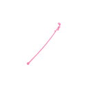 リングスティック(ピンク) 風船用リングスティック リングスティック 100本入 24cm バルーン イベント 販促