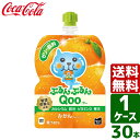 【ケース販売】ミニッツメイド ぷるんぷるんQoo クー みかん 125g パウチ 1ケース×30本セット 送料無料