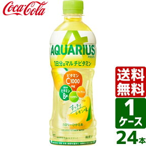 【10%OFFクーポン配布中】アクエリアス 1日分のマルチビタミン 500ml PET 1ケース×24本入 送料無料