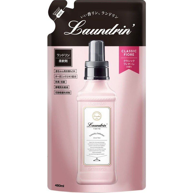 ͥ㡼 Laundrin ɥ  饷åե ͤؤ 480ml