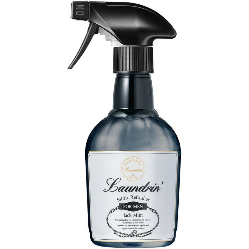 楽天東京生活館ネイチャーラボ Laundrin ランドリン ファブリックミスト For MEN 370ml 芳香剤 消臭剤