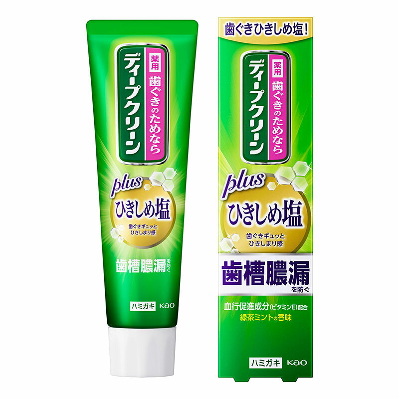 花王 ディープクリーン 薬用ハミガキ ひきしめ塩 100g