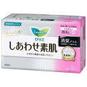 花王 ロリエ しあわせ素肌 消臭プラス 多い昼〜ふつうの日用20.5cm 羽つき 22個