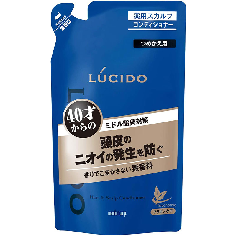 マンダム ルシード 薬用ヘア＆スカルプコンディショナー つめかえ用 380g