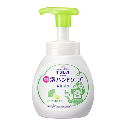 花王 ビオレu 泡ハンドソープ シトラスの香り ポンプ 250ml 花王 ビオレu 泡ハンドソープ シトラスの香り ポンプ 250ml
