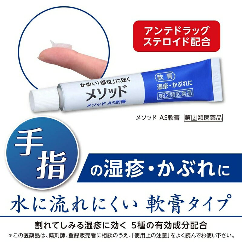 【ネコポス専用】（指定第2類医薬品）ライオン メソッド AS軟膏 6g