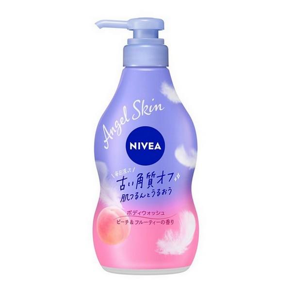 花王 ニベア エンジェルスキン ボディウォッシュ フラワー＆ピーチの香り 本体 480ml