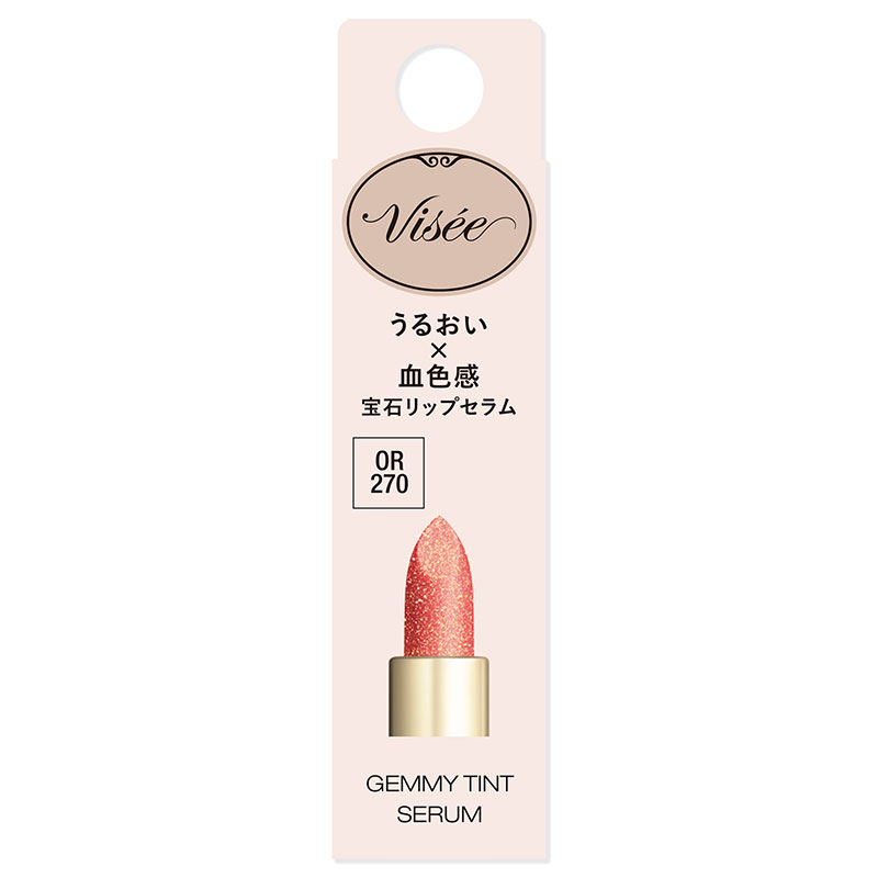 コーセー Visee ヴィセ ジェミィ ティント セラム OR270 サンストーン 2.9g 2