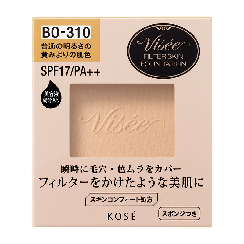 コーセー Visee ヴィセ リシェ フィルタースキン ファンデーション レフィル BO-310 10g 1