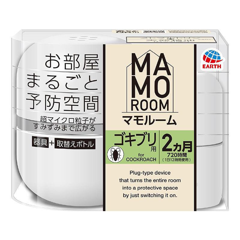 アース製薬 マモルーム ゴキブリ用 2ヵ月用セット ｜ 虫よけ 虫除け 忌避 忌避剤 対策 プラグ式