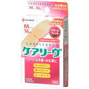 ニチバン ケアリーヴ パワー&フィット Mサイズ 絆創膏 ばんそうこう 16枚入