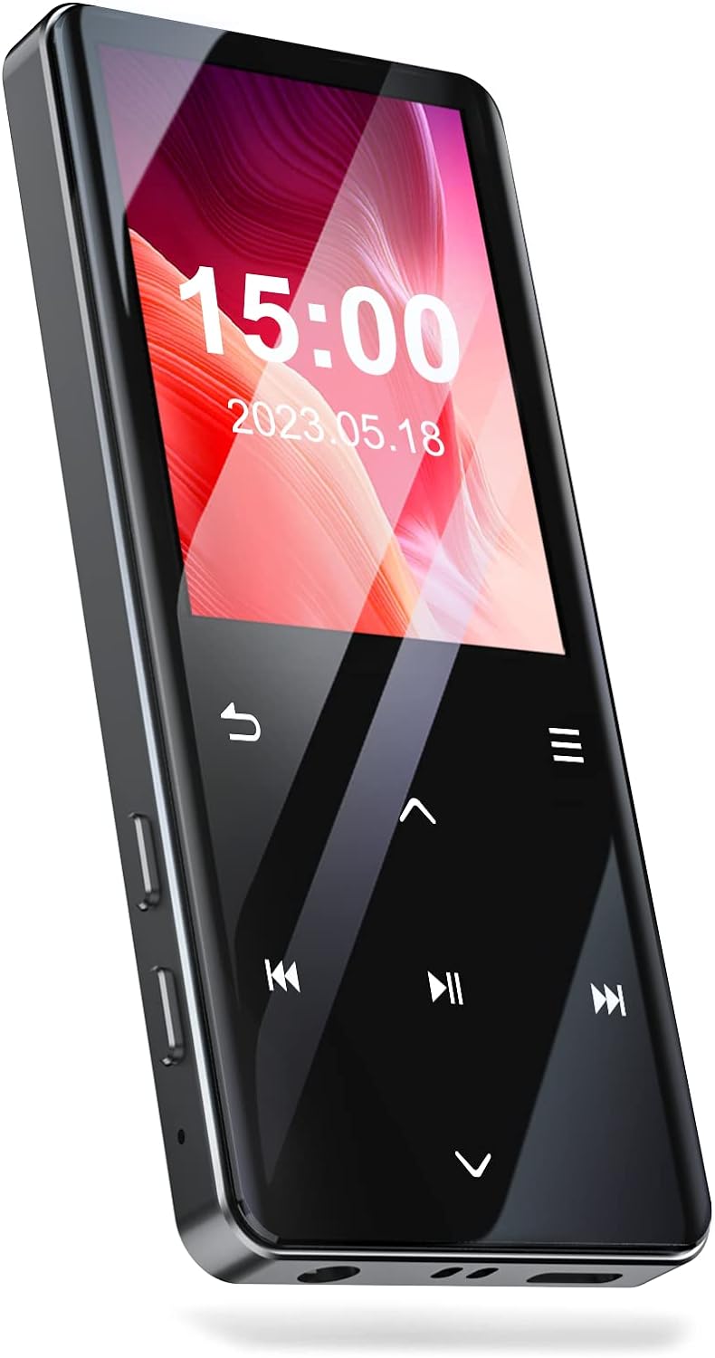  2023ƊEŐVŁmp3v[[  32GB e Bluetooth5.0 mp3v[[ yv[[ HIFI Xs[J[ EH[N} yĐ ő128GB܂Ŋg\ ^b`pl 2.4C` ȒP @\fW^I[fBIv[[ ^y