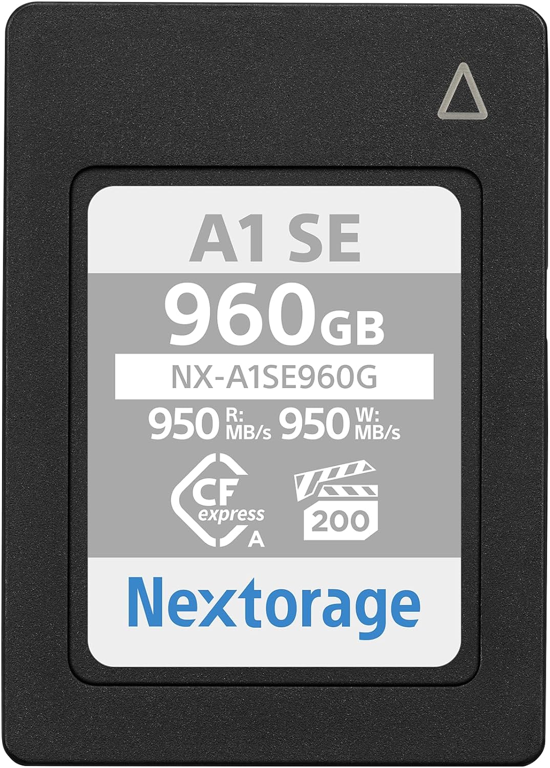 Nextorage ネクストレージ 国内メーカー 960GB CFexpress Type A VPG200 メモリーカード NX-A1SEシリーズ 最大読み出し速度950MB/s 最大書き込み速度950MB/s SONY α NX-A1SE960G/INE