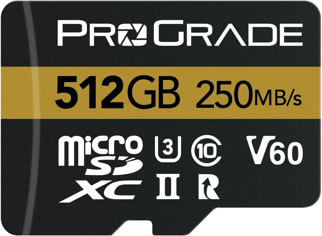 ProGrade Digital microSDXC 512GB UHS-II V60 GOLD プログレードデジタル