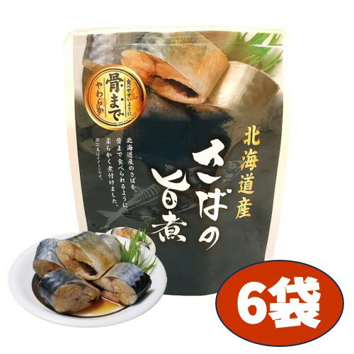 さばの旨煮 6袋セット 兼由 120g ×6 固形量 90g KANEYOSHI