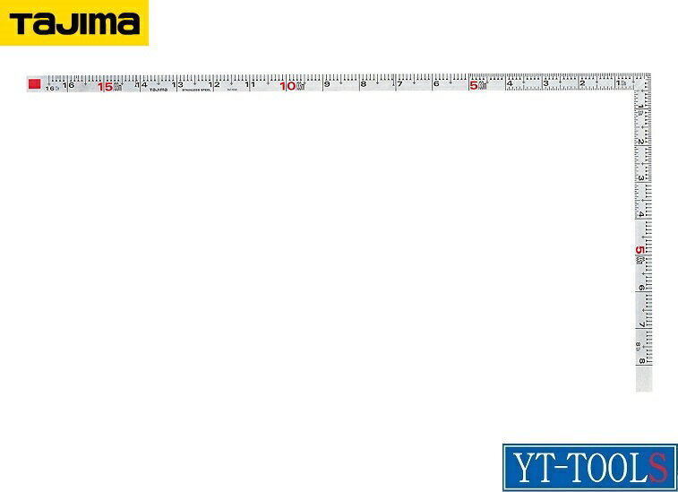 TAJIMA 等厚曲尺【型式 KA-S6M(尺6寸 50cm)】《測定・計測用品/測定工具/曲尺/プロ/職人/DIY》