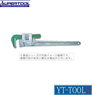 SUPER TOOL(スーパーツール)　アルミ製パイプレンチ(トライモタイプ) 被覆管専用【型式 DTA300N】《水道・空調配管用工具/パイプレンチ/パイプレンチ（アルミ製）/設備工/プロ/職人》※店舗在庫品(メーカー廃盤)・在庫一掃SALE