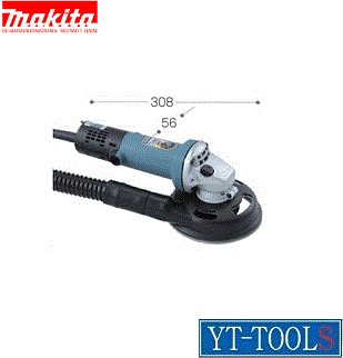 Makita集じんカバー付きディスクサンダ型式9533BSK(100mm)《電動工具/研削・研磨/電