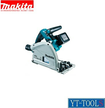 メーカー：Makita 商品名：充電式プランジマルノコ【型式 SP601DZ】 【特長】 ●「簡単&高密度」直線切り ●長尺定規を併用して素早く高密度切断! ●簡単・安心にプランジカット ●シンク等の設置施工に必要な「くり抜き切断」に最適! ●Bluetooth対応 【仕様】 ●ノコ刃寸法：外径165mm、内径20mm ●傾斜切断：-1〜48 ●最大切り込み深さ：【90°】56mm、【45°】40mm、【48°】38mm ●回転数：2500〜6300min-1 ●1充電あたりの作業量：米 松 厚さ50x幅300mm 約200本(ダイヤル5/BL1860B使用時) 【セット内容・付属品】 ●鮫肌チップソー(A-64353) ●六角棒スパナ5(783203-8) ●サブベース