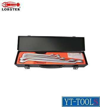 LOBSTER(ロブスター)　両口めがねレンチ6丁セット【型式 OWISO】《手作業工具/レンチ・スパナ・プーラー/めがねレンチ/両口めがねレンチ/プロ/職人/整備/DIY》