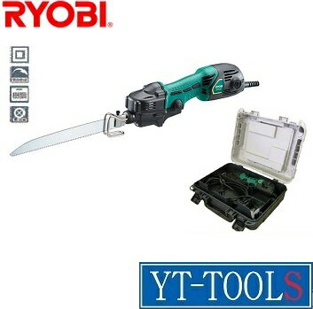 RYOBI　小型レシプロソー【型式 RJK-120KT】《電動工具/切断/LED付き/プロ/職人/DIY》※ケース有り・フルセット・メーカー取り寄せ品