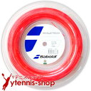 バボラ(Babolat) RPMラフ / RPMブラストラフ (RPM ROUGH / RPM Blast ROUGH) フルオレッド 1.35mm/1.30mm/1.25mm 200mロール ポリエステルストリングス【あす楽】