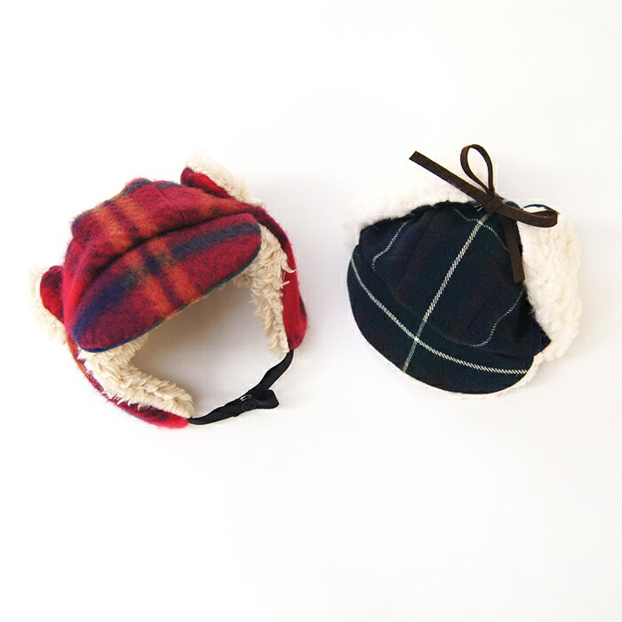 イヤーフラップキャップ型紙　小型～大型犬サイズ