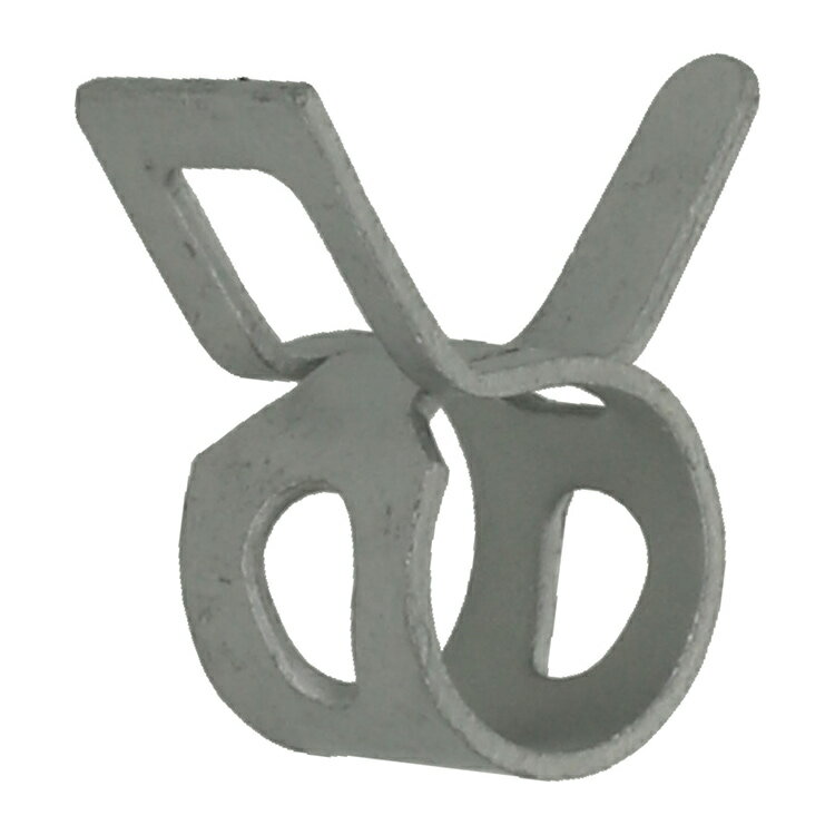 ホースバンドクリップ 8.5 ［10個 (2個×5セット)］#取付簡単 クリップ式 吸水ホース 自動車 ガス配管