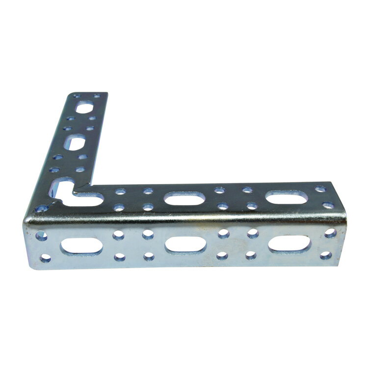 多孔式アングル (両面) 150×150 ［5個］#アングル 多孔式 補助金物 取付 接合 金具 DIY 八幡ねじ