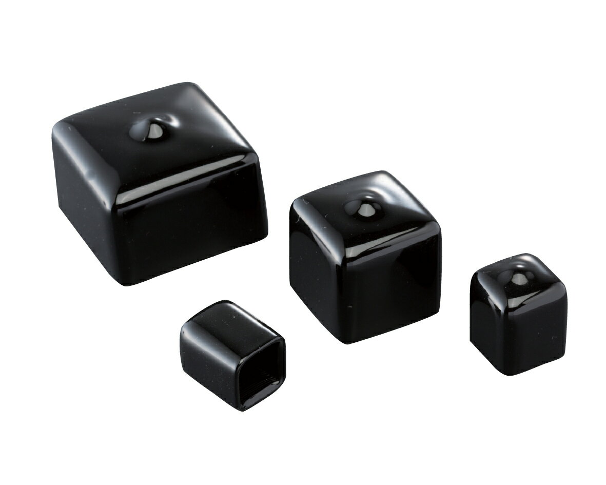 IW 保護キャップ 四角 (10個入) 黒 HLHP120-P 四角タイプ (黒) IWATA