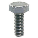 六角ボルト 生地 全ねじ M16X100 【50本】 6角 6カク bolt 八幡ねじ ネジ