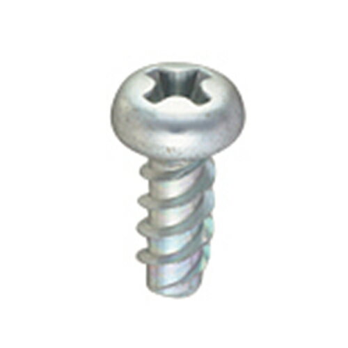 (＋) なべタッピンねじ Pタイプ 三価クロメート 3X12 【10本】樹脂用タッピング 3価 Rohs ナべ 鍋 PAN 八幡ねじ ネジのサムネイル