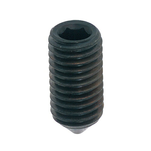 六角穴付止めねじ とがり先 M5X15 【10本】 ホーロ いもねじ イモネジ 6角 6カク bolt nut 八幡ねじ ネジ