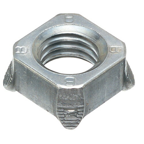 四角溶接ナット M10XP1.5 【200本】 ウェルドナット 八幡ねじ ネジ