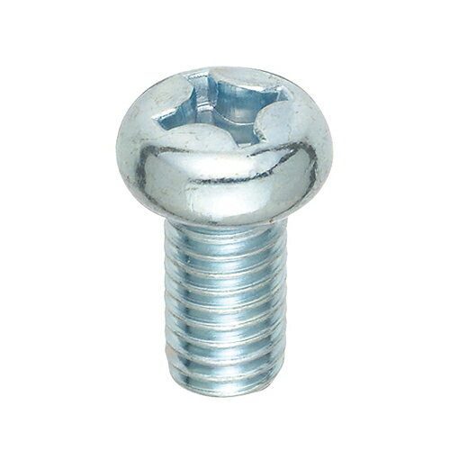 (＋) なべ小ねじ ユニクロ M3X45 【10本】 ナべ 鍋 PAN 八幡ねじ ネジ