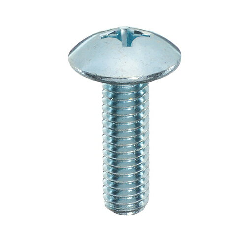 (＋) トラス小ねじ ユニクロ M6X20 【500本】 八幡ねじ ネジ