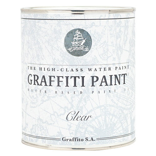 VI グラフィティーペイント GFC 1L 中型缶クリアコーティング剤 (透明) グラフィティーペイント 1個 Graffiti Paint ペンキ 水性塗料